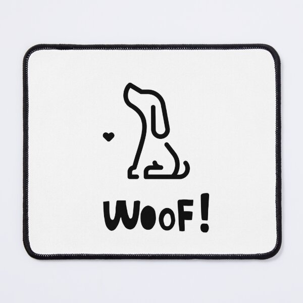 Item preview, Animal Dog Bp Woof Sign designed and sold by formylovelydog.