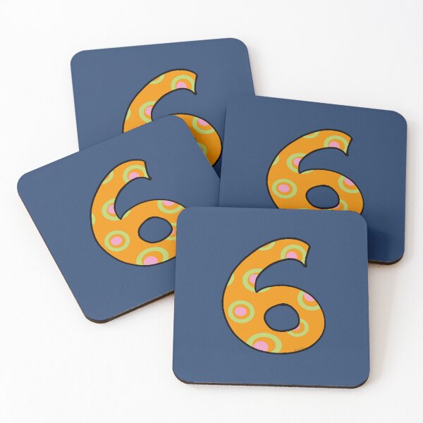 Item preview, super number six designed and sold by CuteCartoon.
