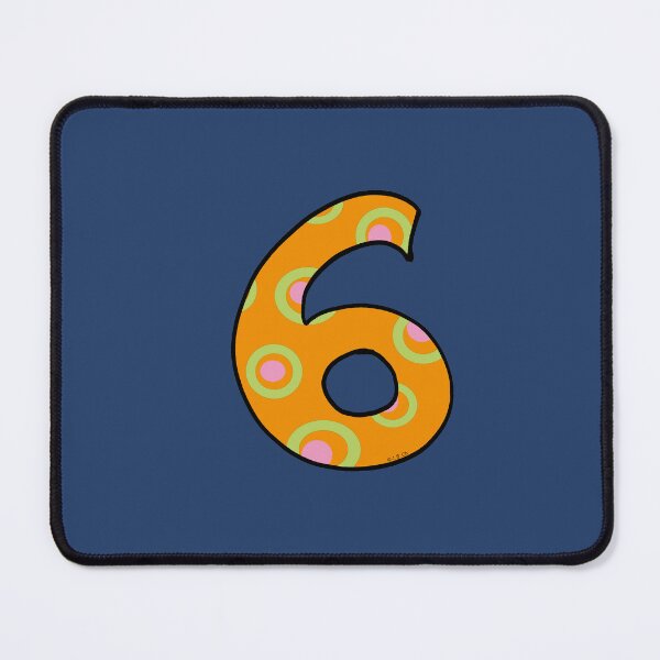 Item preview, super number six designed and sold by CuteCartoon.