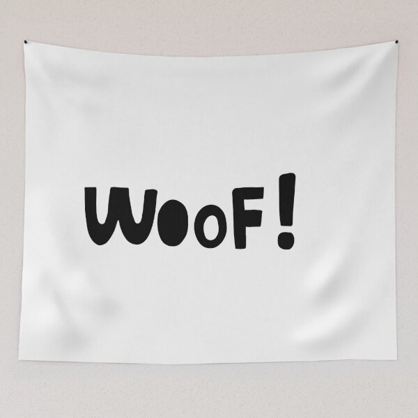Item preview, Animal Dog Bp Woof Sign  designed and sold by formylovelydog.