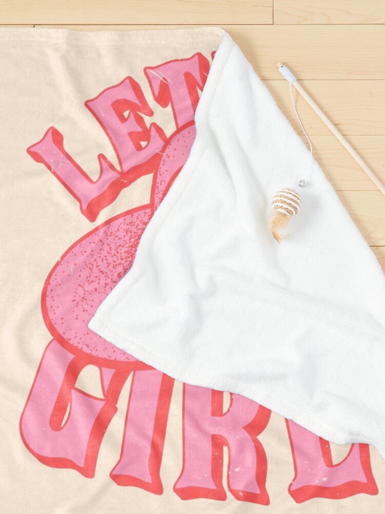 Let&#39;s Go Girls, Pink Cowboy Cowgirl Rodeo Hat Preppy Aesthetic  Bachelorette Party, HOWDY Y&amp;amp;#39;ALL, White Background Pet  Blanket for Sale by PEARROT