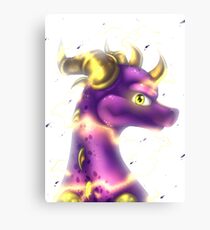 Spyro - Shocking Canvas Print