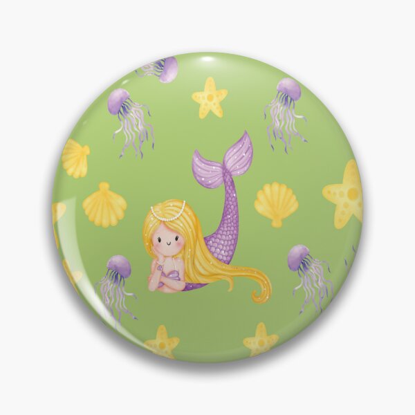 Item preview, green Cute and Elegant  Mermaid pattern Scales A-Line Dress gift for cute daughter gift for niece  designed and sold by GhostAmine.
