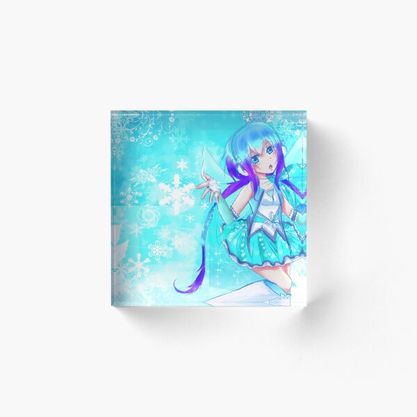 Snow Lapis Acrylic Block