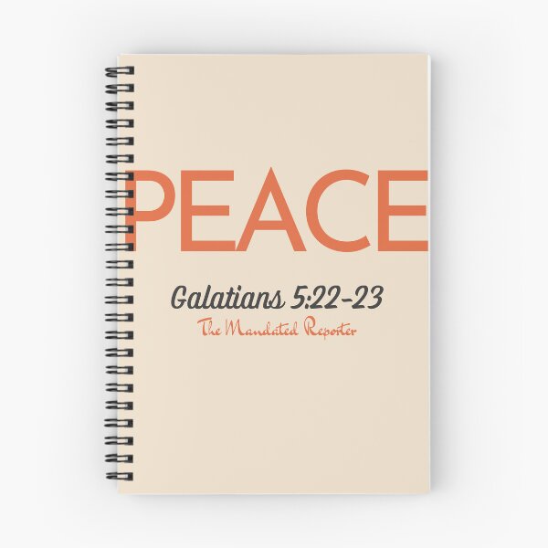 Item preview, The Fruit of The Spirit Peace - Tan and Orange designed and sold by TheReporter1.