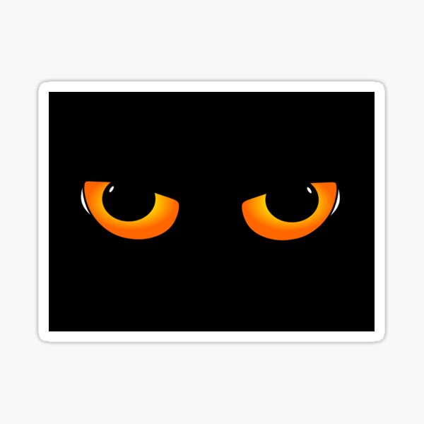 Artikel-Vorschau von Die gelben Augen der schwarzen Katze, designt und verkauft von Dee Dee.