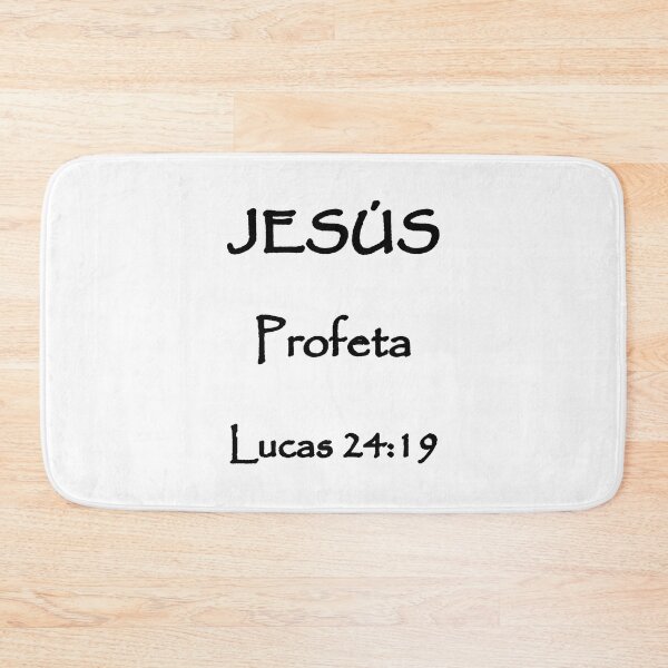 Item preview, Luke 24:19 Jesus Prophet Spanish Bible Verse designed and sold by NombresDeJesus.