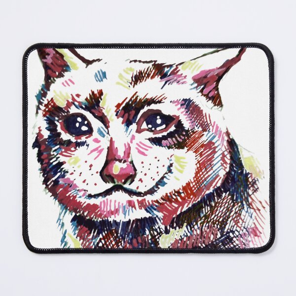 Item preview, Crying cat designed and sold by Nevermind-artss.