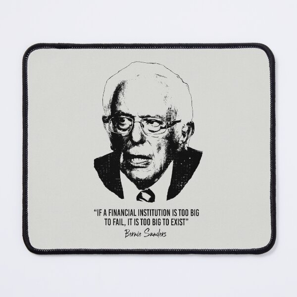 Item preview, Bernie Sanders Quote (Worn Design) designed and sold by politicalamity.