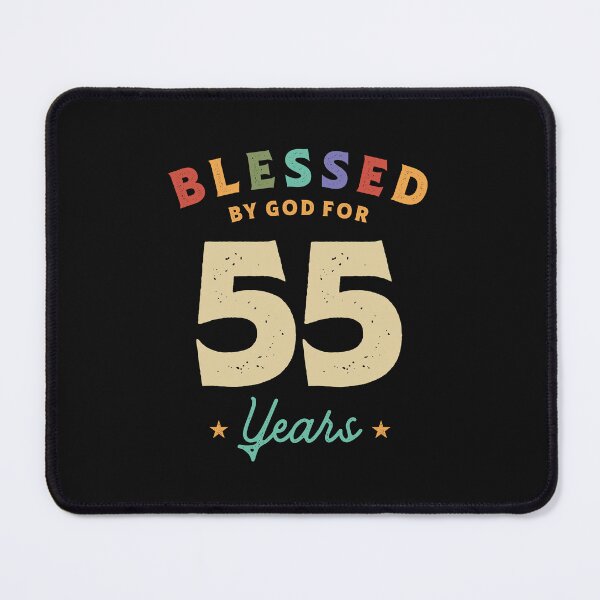 Item preview, 55 Year Old Gifts Vintage Blessed 55th Birthday designed and sold by cidolopez.