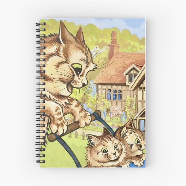 Item preview, The Pram Ride by Louis Wain designed and sold by WonderweissStudio.