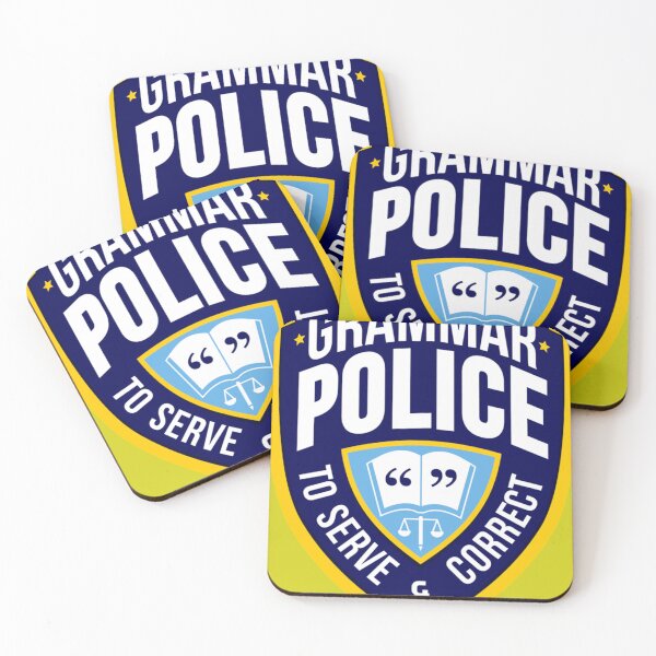 Item preview, Grammar Police Badge  T-Shirt designed and sold by AnjarDantinger.