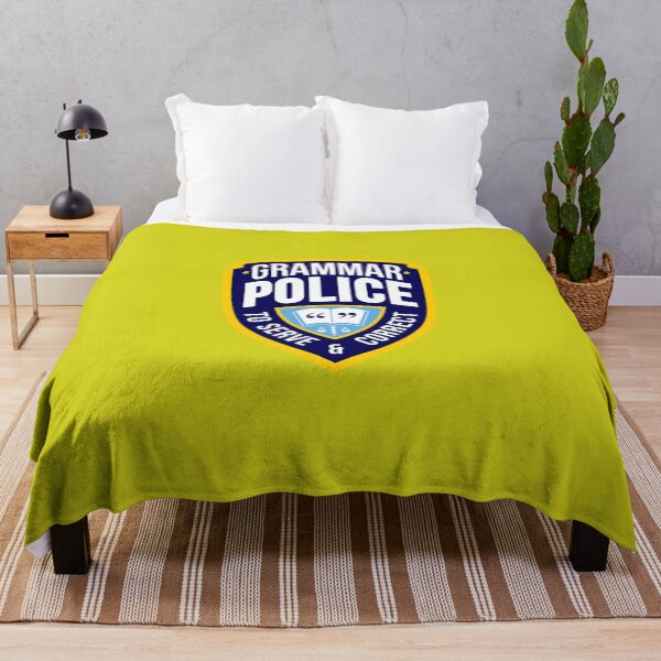 Item preview, Grammar Police Badge T-Shirt designed and sold by AnjarDantinger.