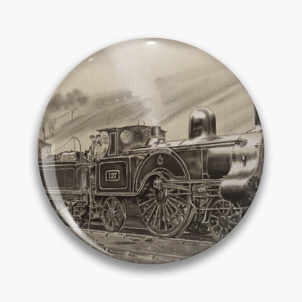 Item preview, LNWR Locomotive, "Peel" of the "Problem" Class, Sepia designed and sold by Rasendyll.
