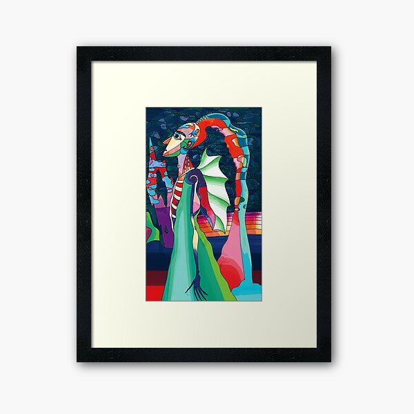Dragonman Framed Art Print