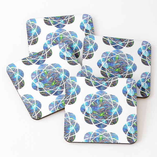 Item preview, Galactic Starseed Sprouts Mandala designed and sold by LadyLunaStar.