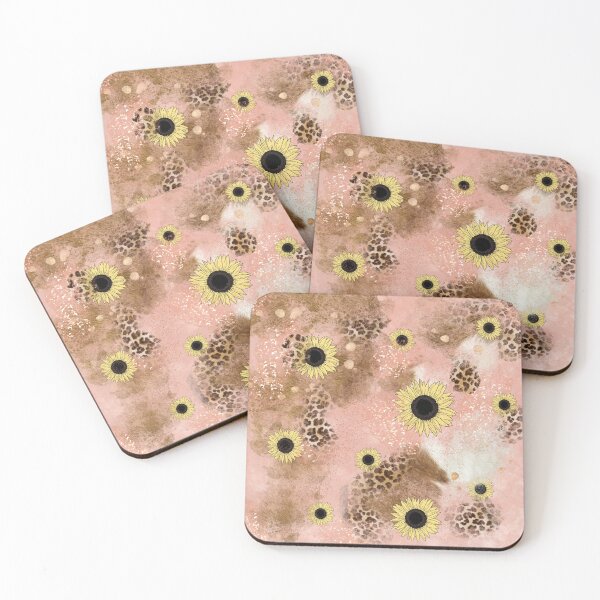 Item preview, Pink sunflower cowhide  designed and sold by SaintsPlace.