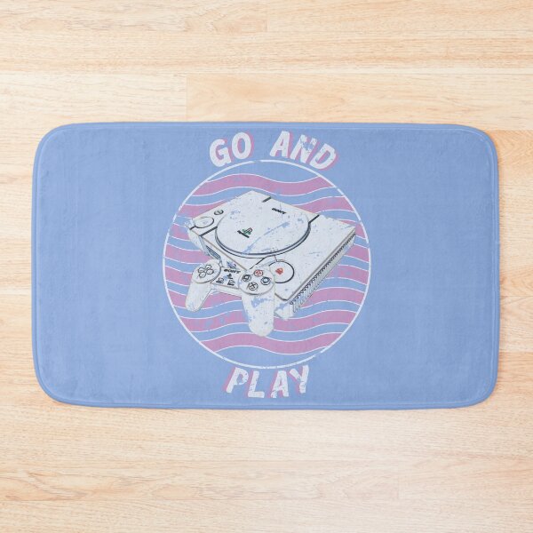 Item preview, Go and play - PS1 retro distressed designed and sold by nerdy-northern.