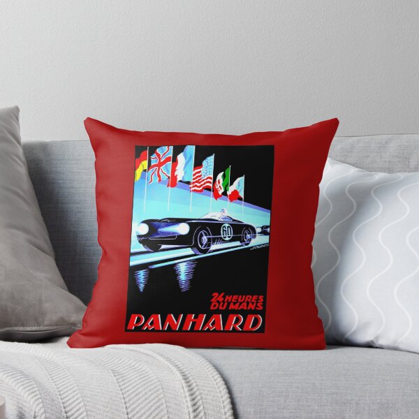 Item preview, DU MANS: Vintage Panhard Grand Prix Auto Racing Print designed and sold by posterbobs.