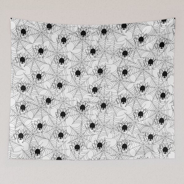 Item preview, spider web designed and sold by quirkyart123.