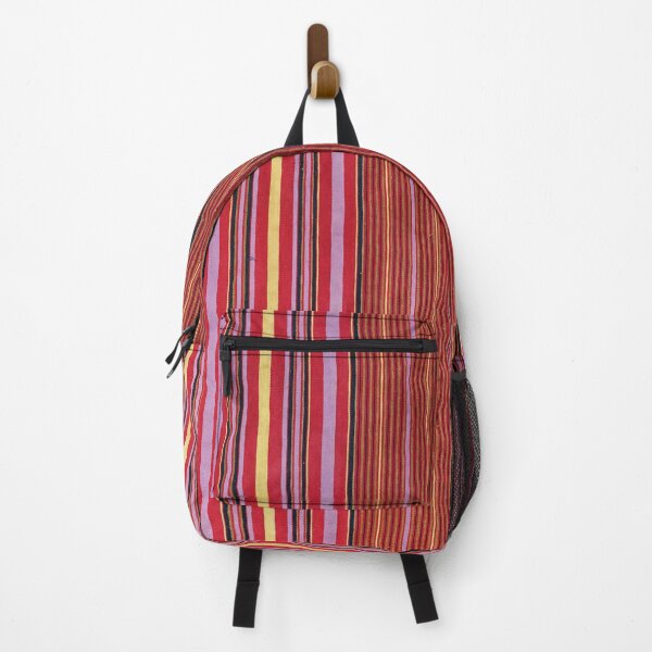 Item preview, Vintage Guatemalan Colorful Striped Textile designed and sold by Vintage Wall Art.