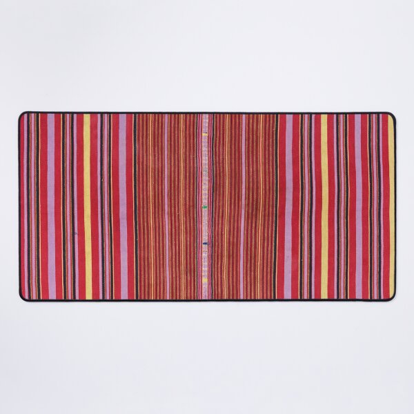 Item preview, Vintage Guatemalan Colorful Striped Textile designed and sold by Vintage Wall Art.