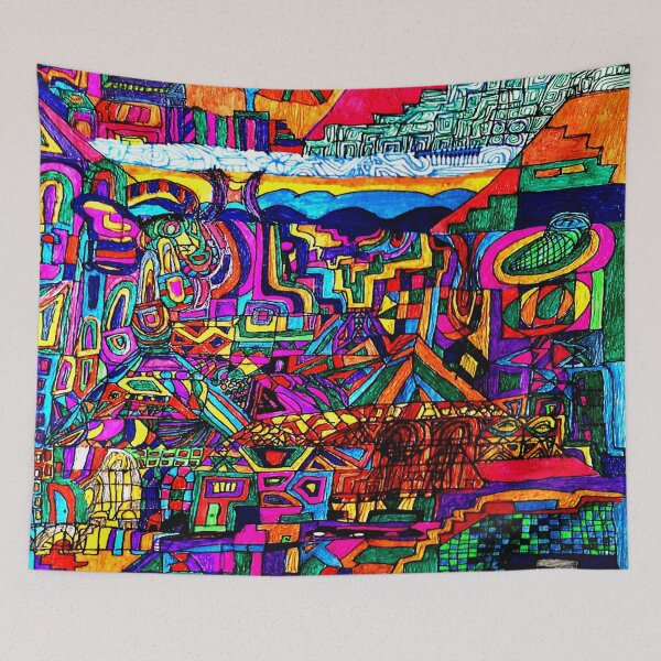 Item preview, Underground City  designed and sold by DanaLDunCan.