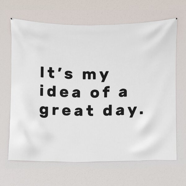 Item preview, It's my idea of a great day. - Black designed and sold by Parag's Travel Shop.
