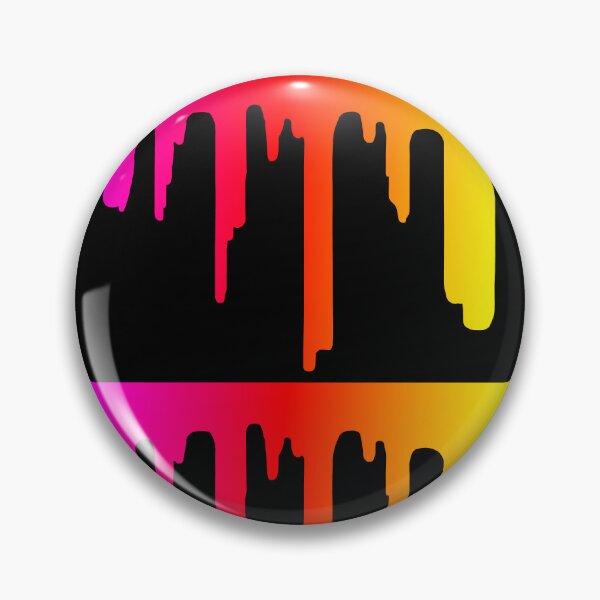 Item preview, Paint Drip Magenta Red Yellow  designed and sold by Deborah Camp.