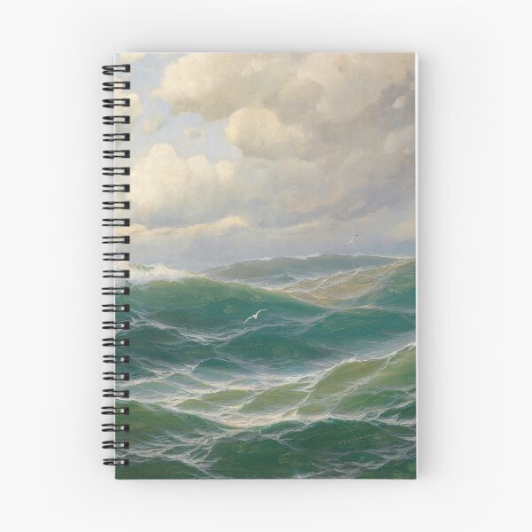 Item preview, Ocean Vintage Oil Painting with Waves designed and sold by Vintage Wall Art.