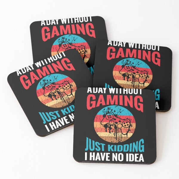 Item preview, A Day Without Video Games Is Like Just Kidding I Have No Idea Classic Gaming  T-Shirt designed and sold by GhostAmine.