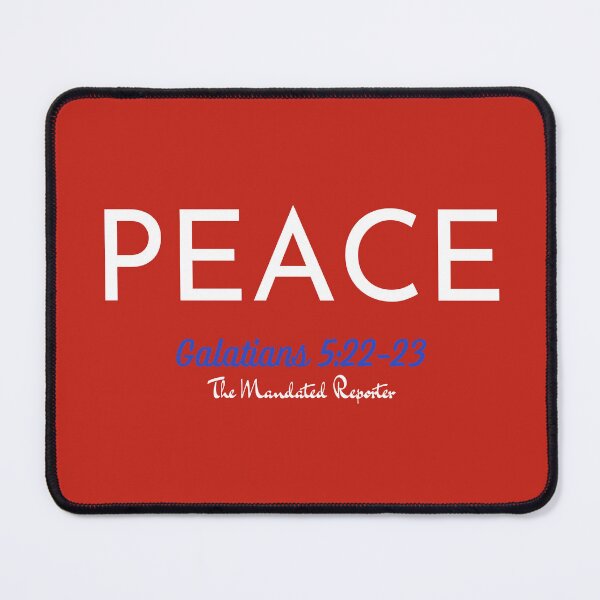 Item preview, The Fruit of The Spirit Peace - Red and White designed and sold by TheReporter1.