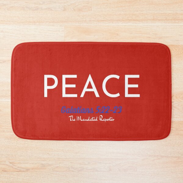 Item preview, The Fruit of The Spirit Peace - Red and White designed and sold by TheReporter1.