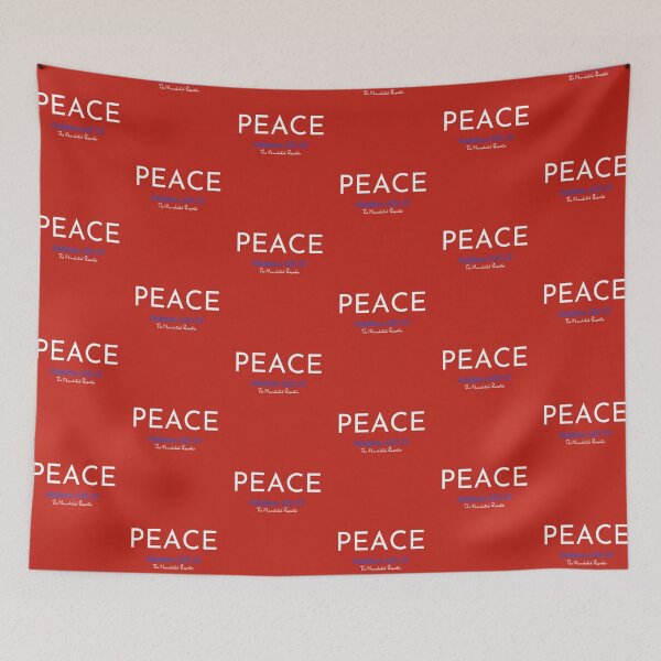 Item preview, The Fruit of The Spirit Peace - Red and White designed and sold by TheReporter1.