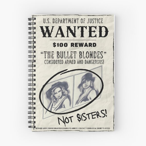 Item preview, Bullet Blondes - Wanted Poster designed and sold by StarlingSylver.