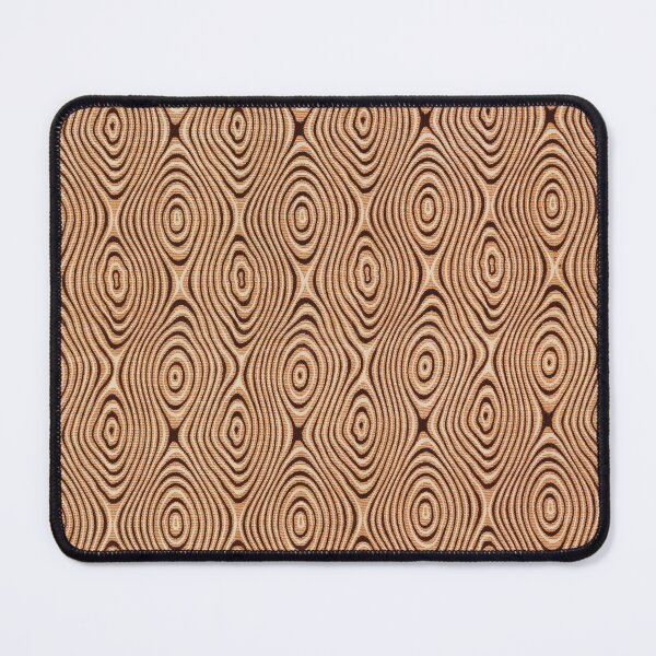 Item preview, Mid-century Modern Wood Grain Textile Pattern designed and sold by Vintage Wall Art.