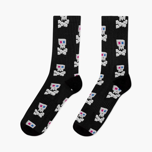 Item preview, 8 bit pixel Pirate flag skull and bones designed and sold by ShineEyePirate.