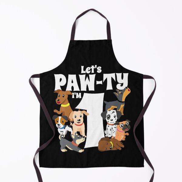 Item preview, Kids 1 Year Old Dog Birthday Pawty Puppy Dogs 1st Party Gift designed and sold by PameGraha.