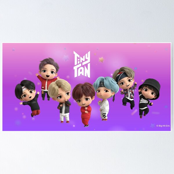 Bts Tiny Tan Posters for Sale | Redbubble