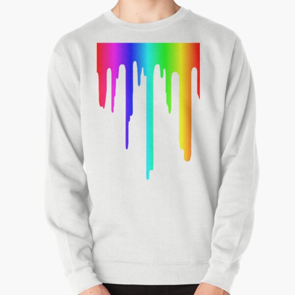 Rainbow Paint Drip 26 Hoodies Sweatshirts for Sale Redbubble