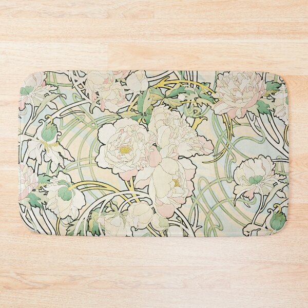 Item preview, Peonías de Alphonse Mucha, 1897 designed and sold by Vintage Wall Art.