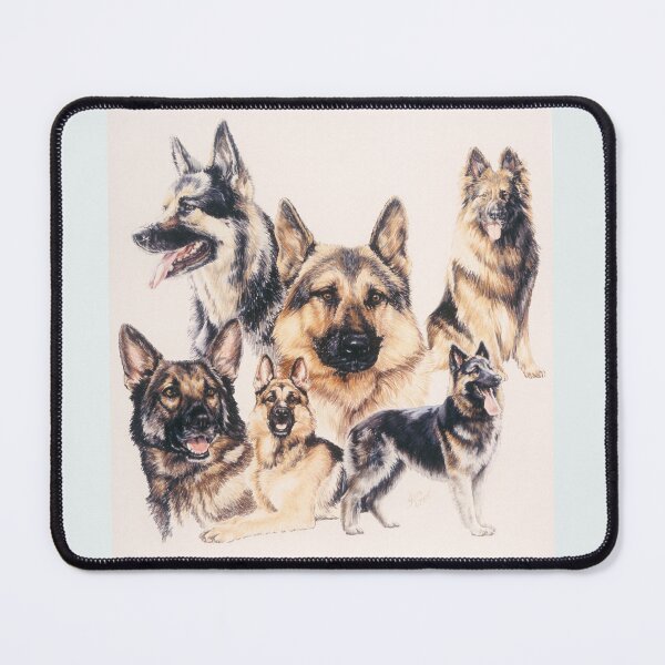 Item preview, German Shepherd Gallimaufry designed and sold by BarbBarcikKeith.
