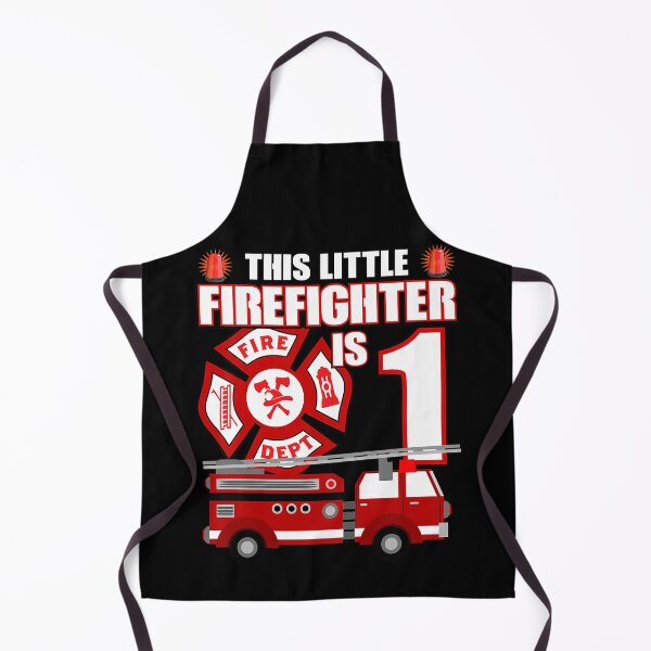 Item preview, Kids 1 Year Old Firefighter Birthday Party Fire Truck 1st Gift designed and sold by PameGraha.