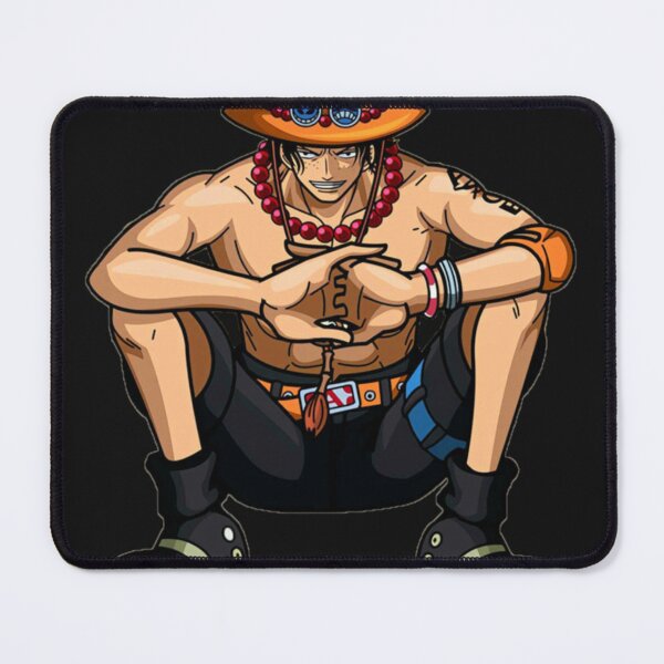 One Piece - Ace Hat' Mouse Pad