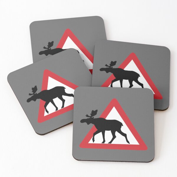 Item preview, Traffic sign, Moose in Norway designed and sold by Aurealis.