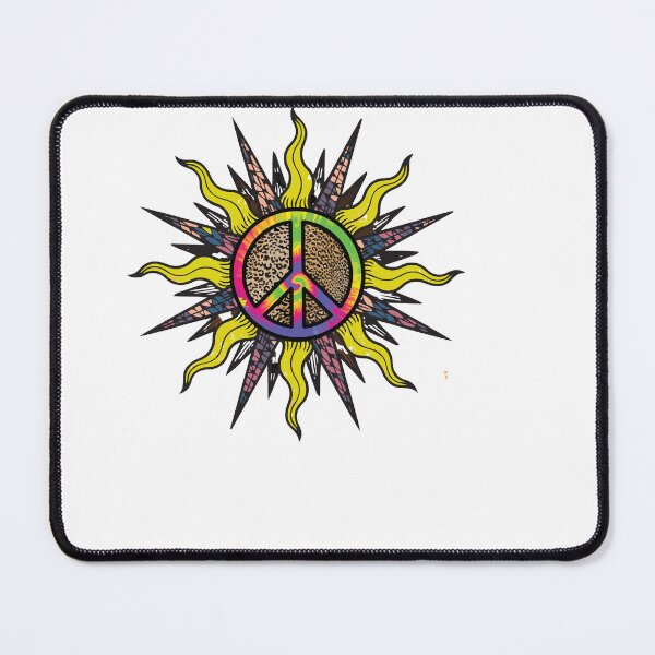 Item preview, COLORFUL HIPPIE  SUNFLOWER WITH LEOPARD PATTER AND PSYCHEDILIC COLORS sticker gift for wife gift for gilfriend gift for flower lovers for botanists  designed and sold by GhostAmine.
