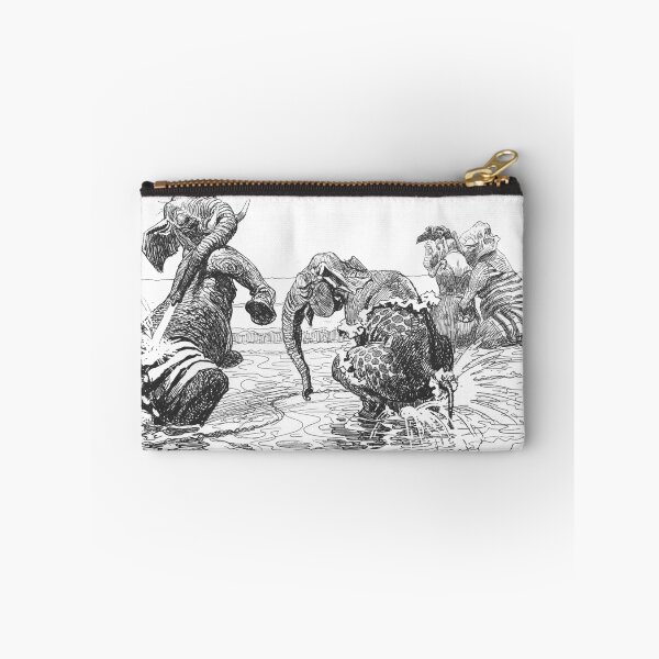 Item preview, Elephants day at the Beach by Heinrich Kley - Vintage Art designed and sold by RickE.