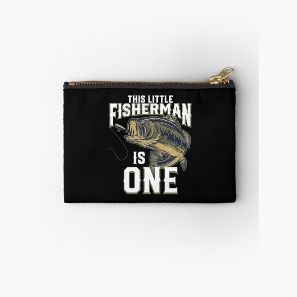 Item preview, The Little Fisherman Is One Kids 1 Year Old Fishing Birthday Party Fisherman 1st Birthday Gift designed and sold by PameGraha.