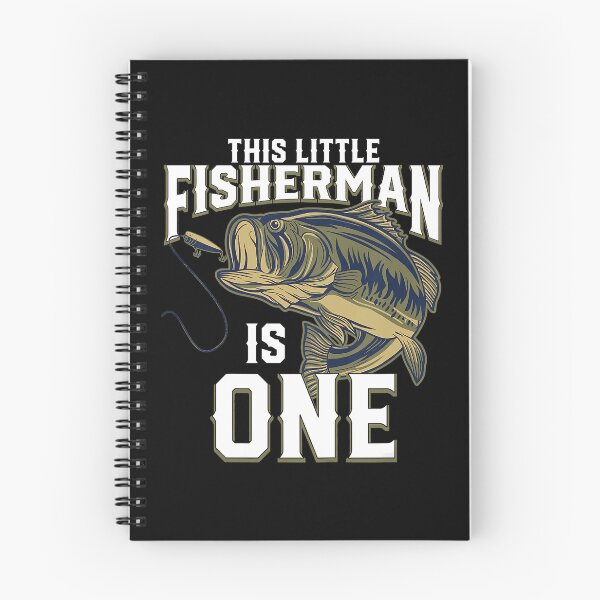 Item preview, The Little Fisherman Is One Kids 1 Year Old Fishing Birthday Party Fisherman 1st Birthday Gift designed and sold by PameGraha.