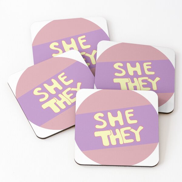 Item preview, She/They Pastel designed and sold by Nevermind-artss.